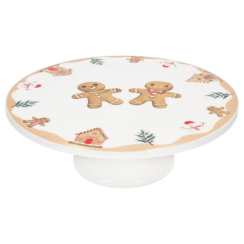 Bandeja para Tortas Ginger Cookie 28X9cm