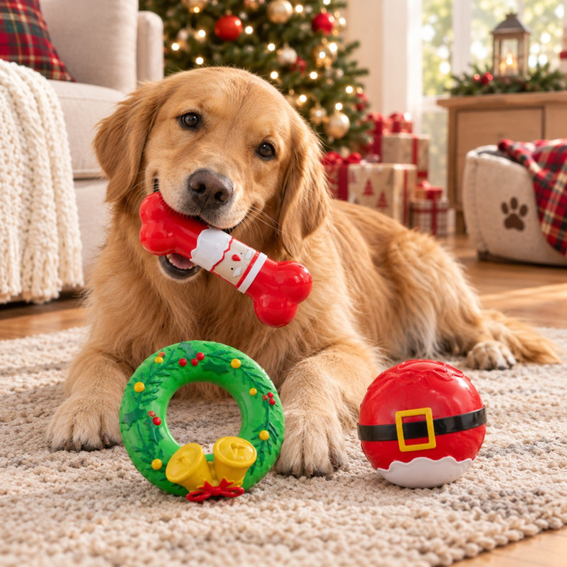 Juguete para Mascota Xmas Squishy 