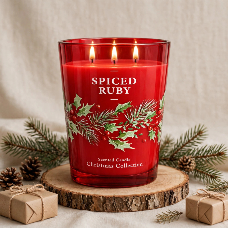 Vela Aromatica Xmas Spice Ruby 795GR