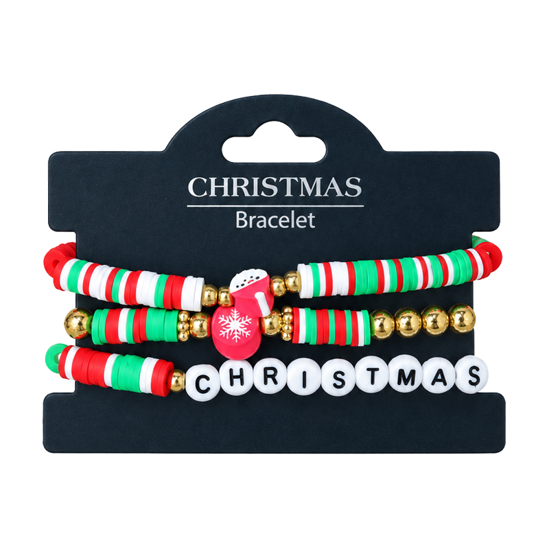 Pulsera Navideña x3 Unidades 