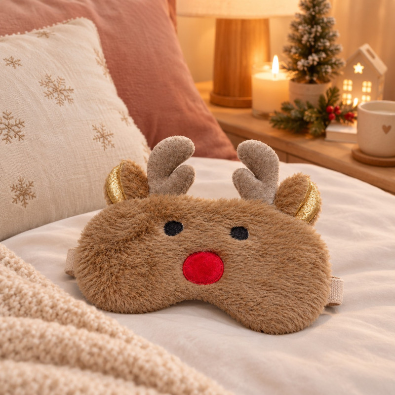 Antifaz Navidad para Dormir