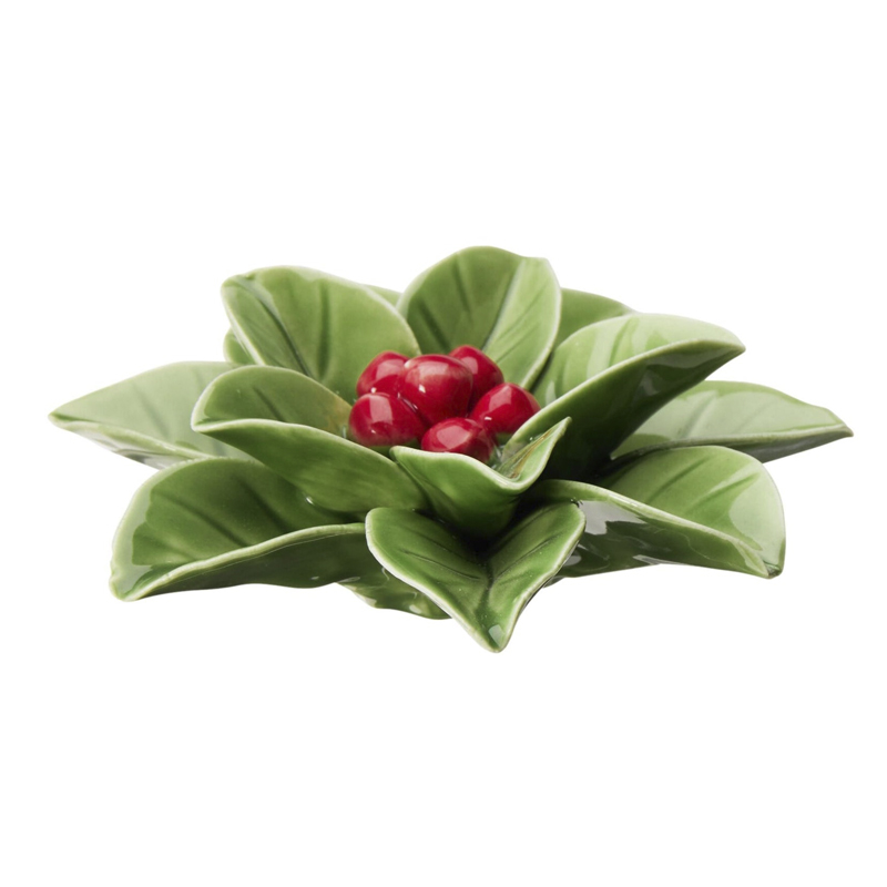 Adorno Flor Cerámica 4x11cm 