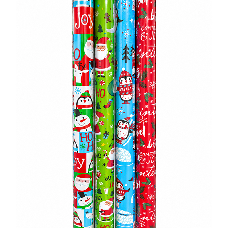 Papel de Regalo Navideño Surtido 100X50cm 