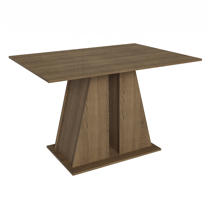 Mesa de Comedor Amber Freijo de 136X136cm