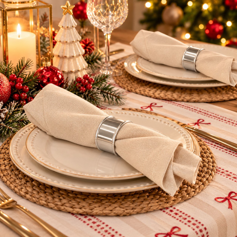 Servilletas Warm Wishes Santa 