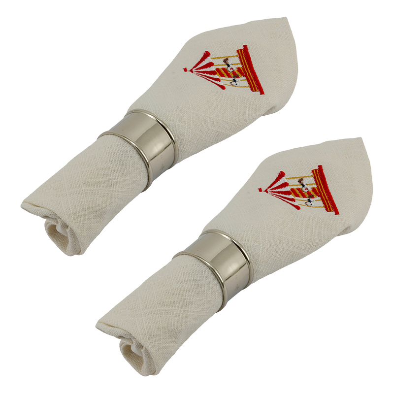 Set X2 Servilletas Carousel Carrusel 36X36cm