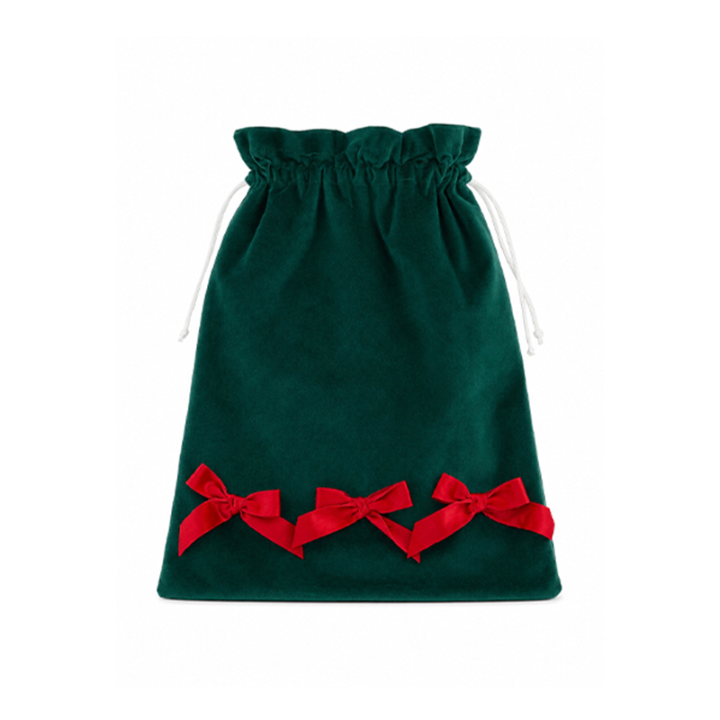Funda de Regalo Kiss Me At Christmas Verde Pequeña