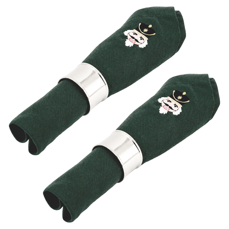 Set X2 Servilletas The Nutcracker Verde 36X36cm 