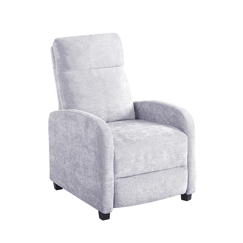 Sofá Reclinable 1 Puesto Home Gris Claro 
