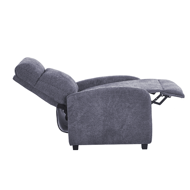 Sofá Reclinable 1 Puesto Home Gris Oscuro 