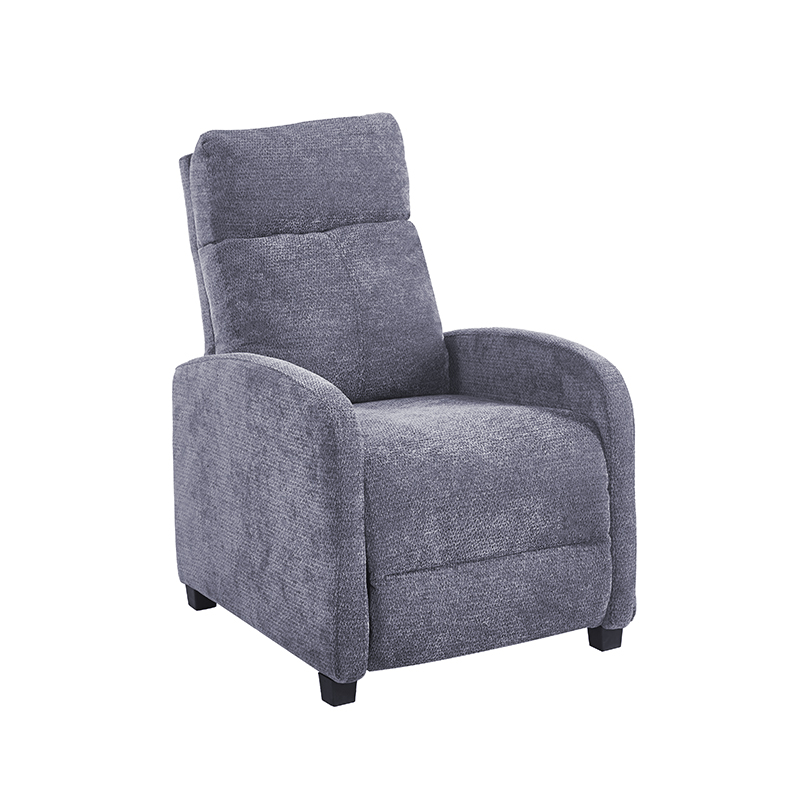 Sofá Reclinable 1 Puesto Home Gris Oscuro 