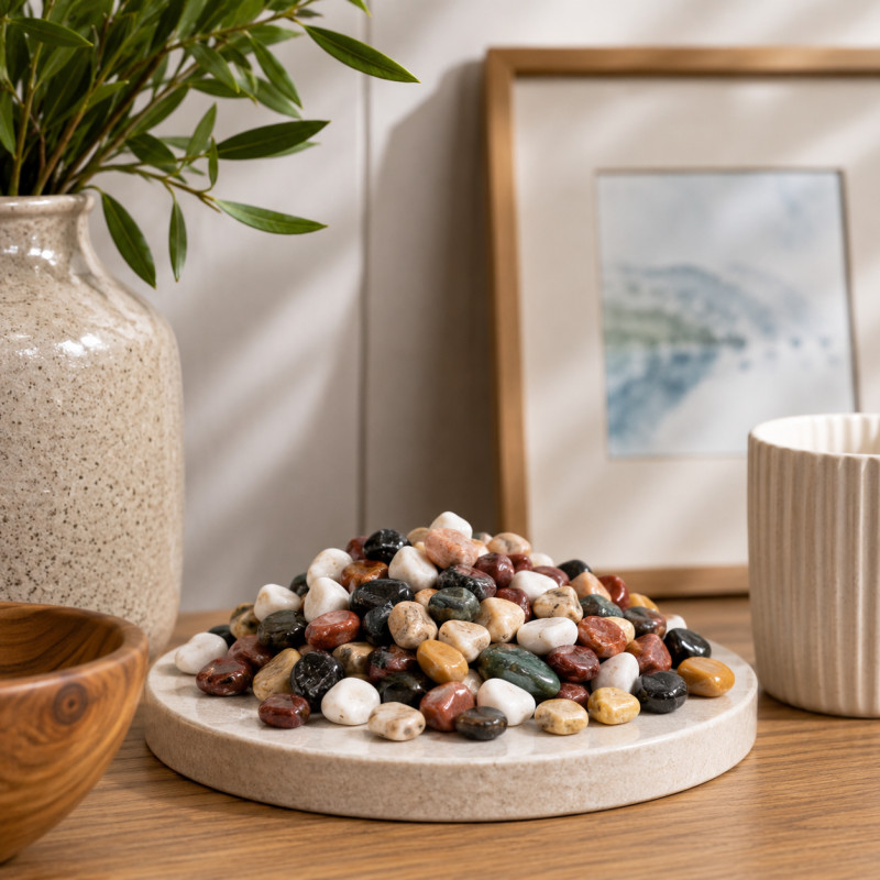 Piedras MiniMix Pulida 500gr Decohome