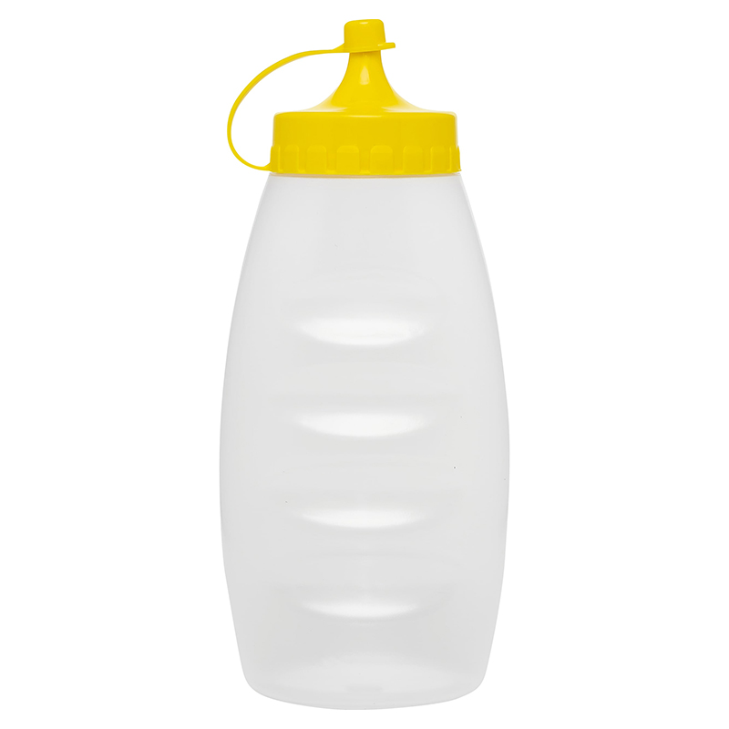 Salsera Plástica 200ml Amarilla 15cm Jagua