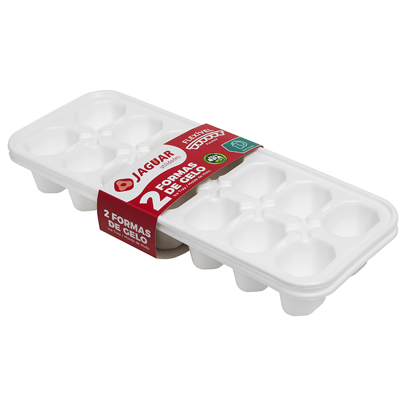 Cubeta para Hielo x14 2PCS Blanco 27x11cm Jaguar