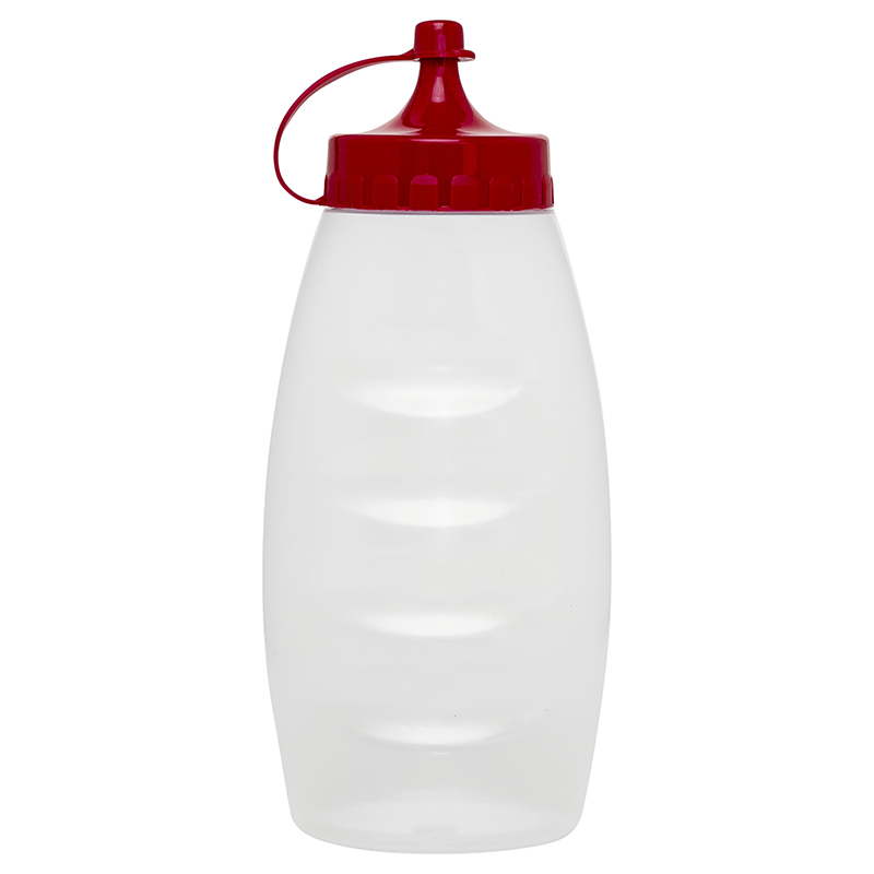 Salsera Plástica 200ml Roja 15cm Jaguar