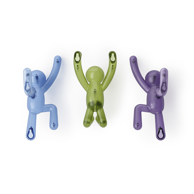 Gancho Buddy Colors 3 Piezas