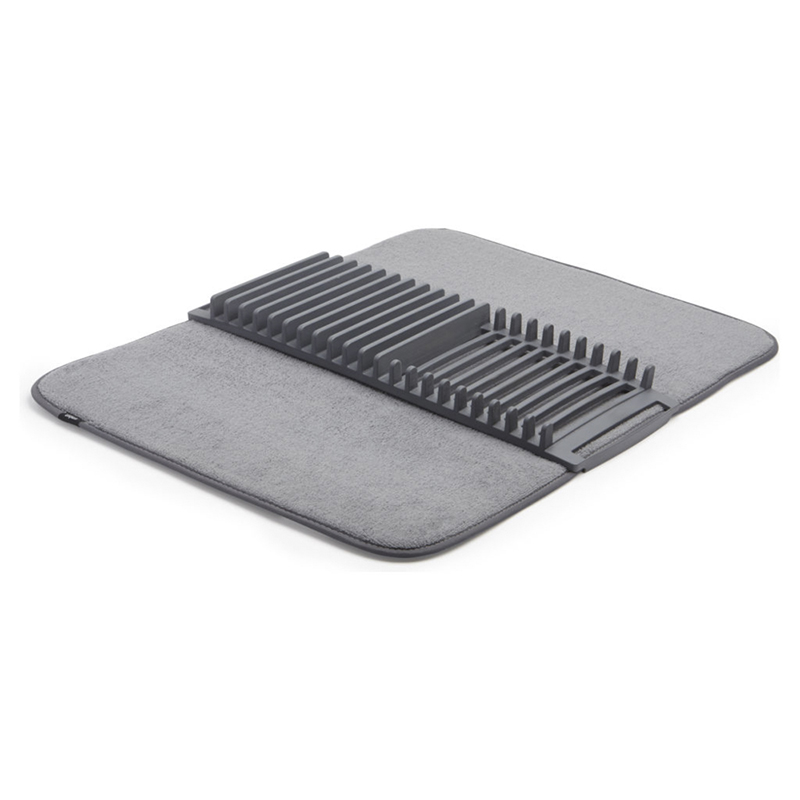 Tapete Escurridor de Platos Dry Gris 