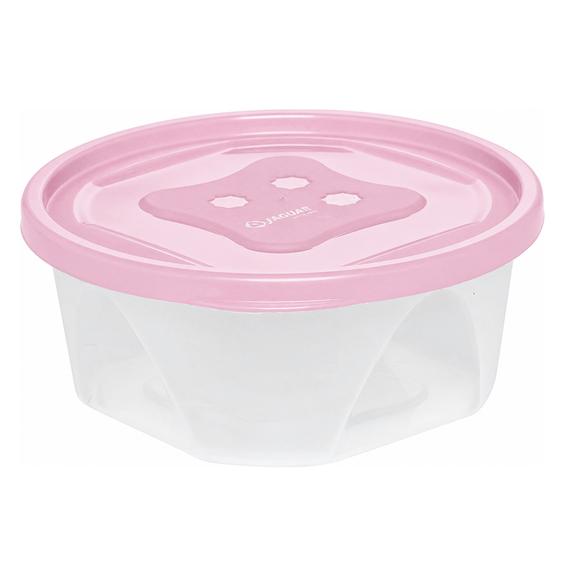Repostero Redondo 210ml Rosa 10.5x4cm Jaguar