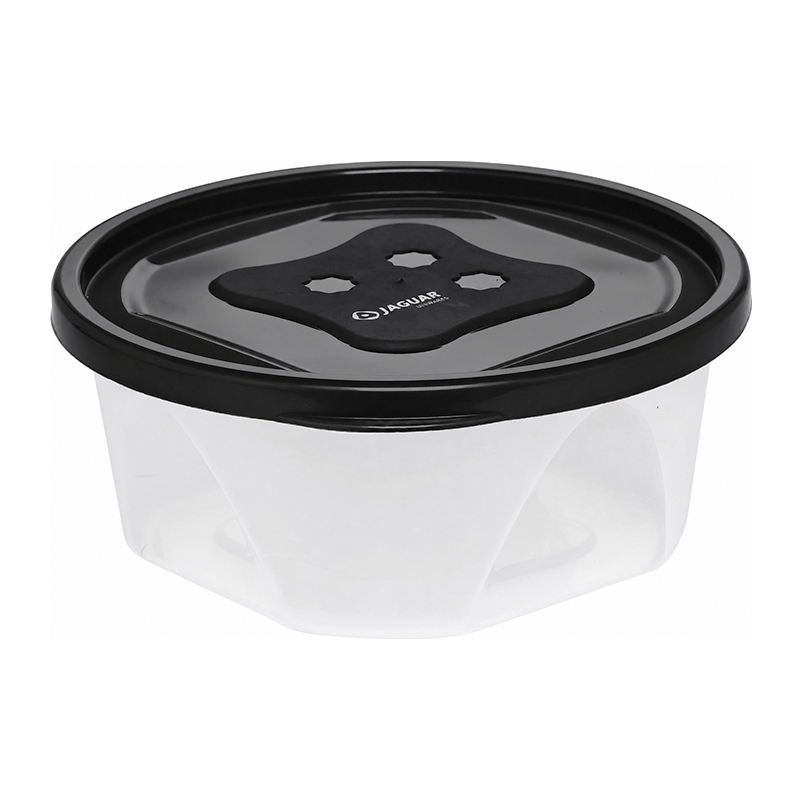 Repostero Redondo 740ml  Negro 15.5x6cm Jaguar