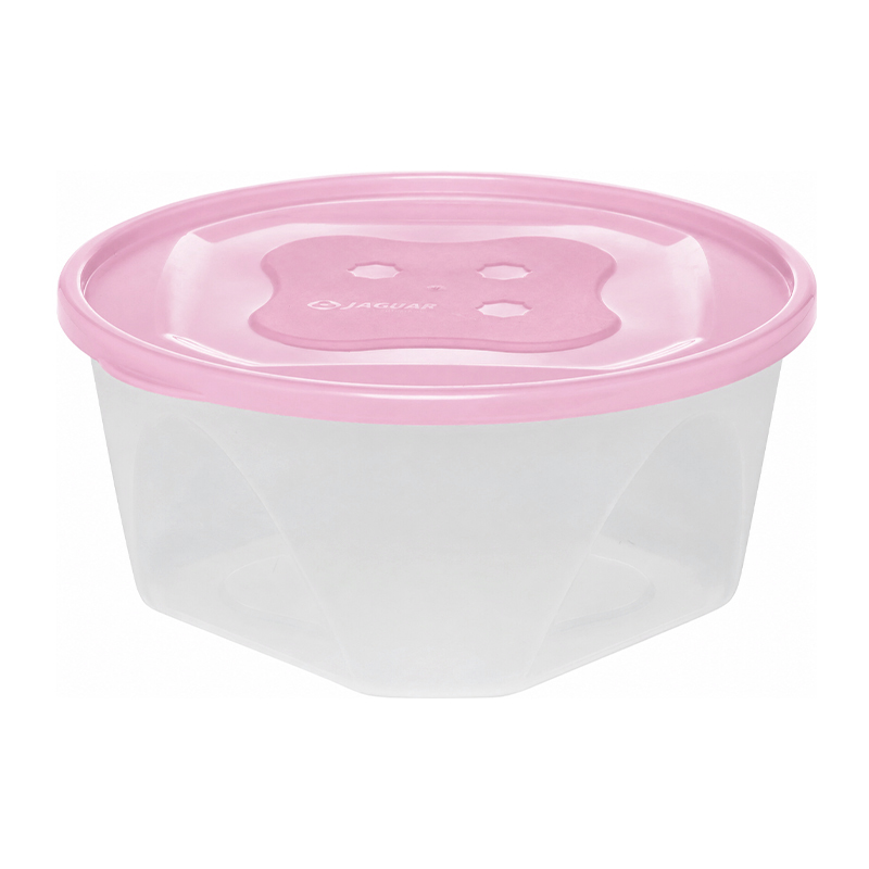 Repostero Redondo 3l Rosa 23.5x11cm Jaguar