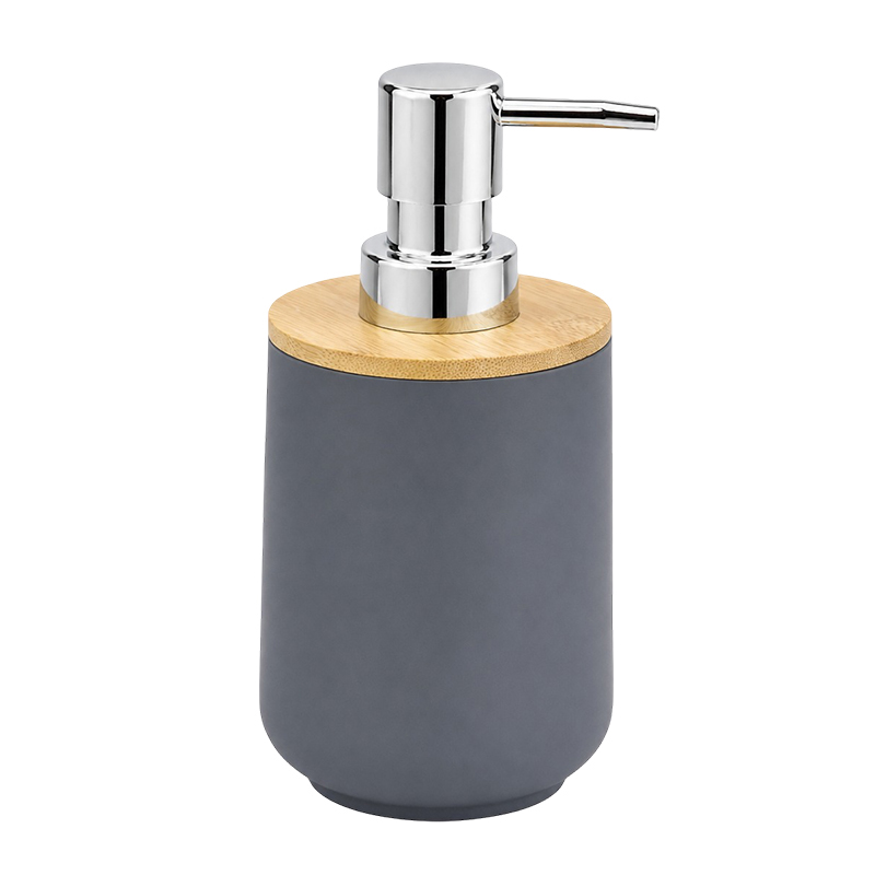 Dispensador de Jabón Líquido Madison Gris Bambú 