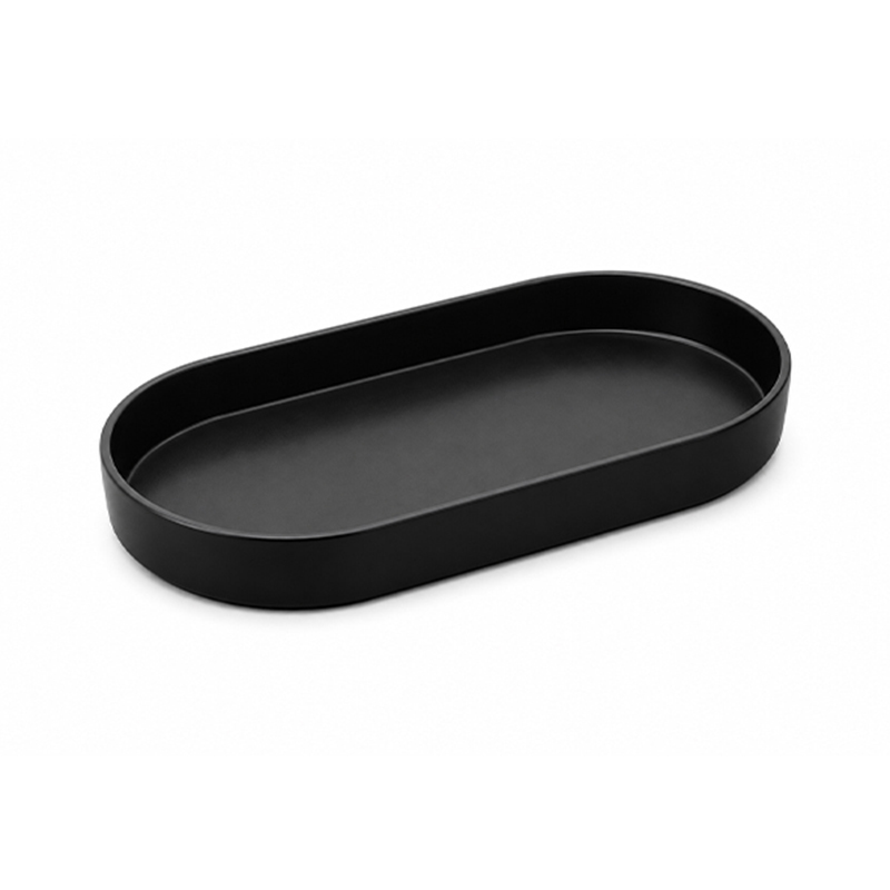 Bandeja Oval Negro