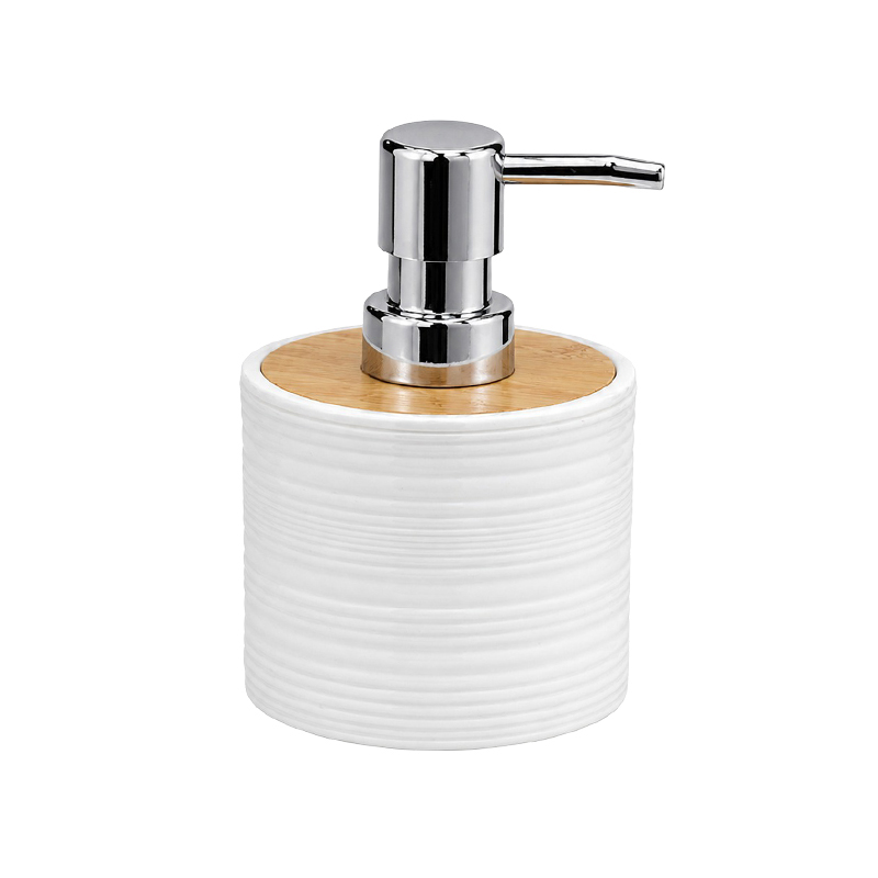 Diseño Jabón Liquido Linen Blanco Bambú