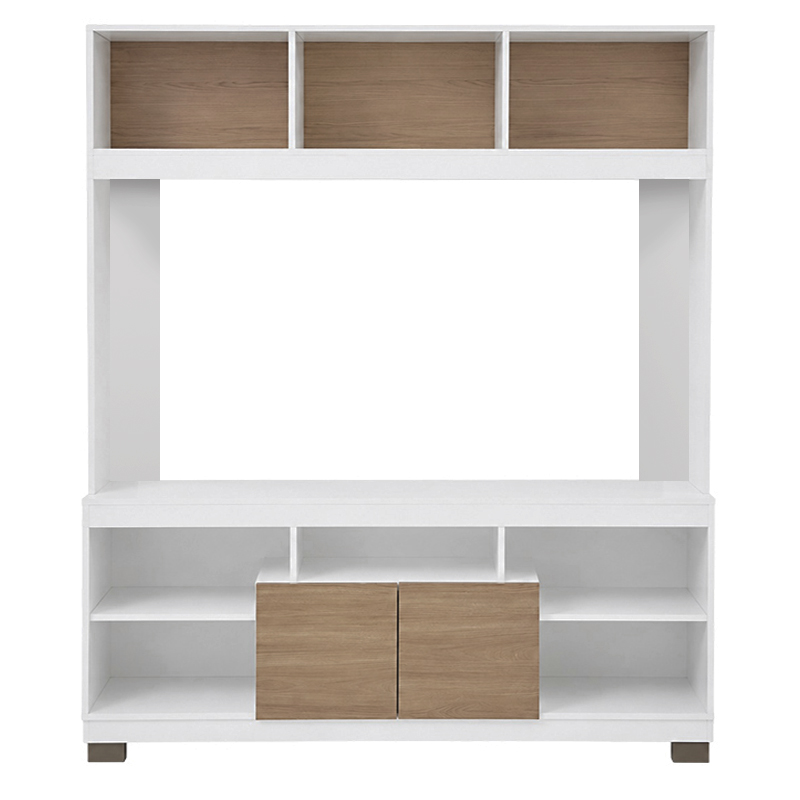 Centro de Entretenimiento PADI 60" Nogal Blanco