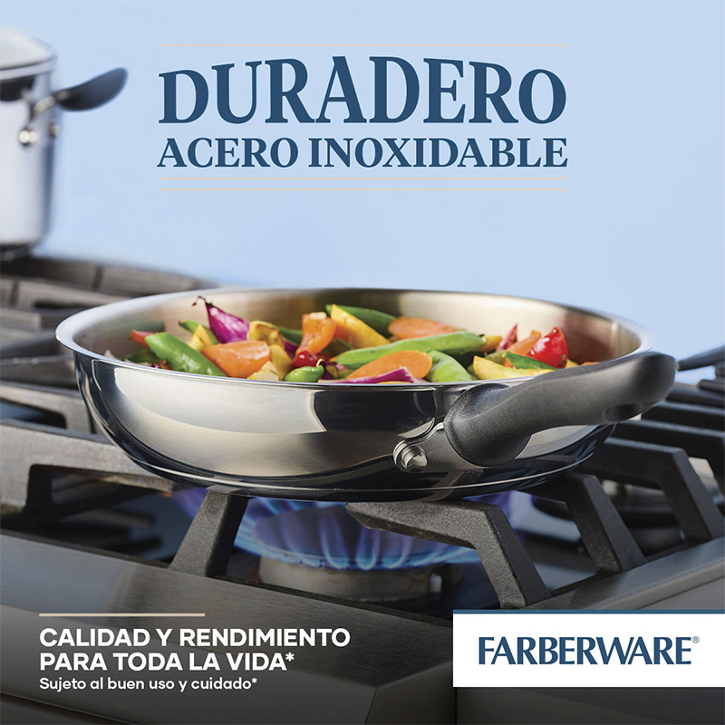 Sartén Reliance Inoxidable 2 Piezas 22-26cm Farberware