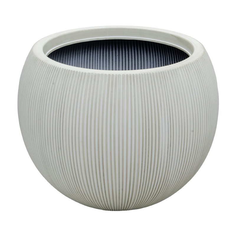 Portamacetero Blanco 42x52cm Diseño de Pliegues 