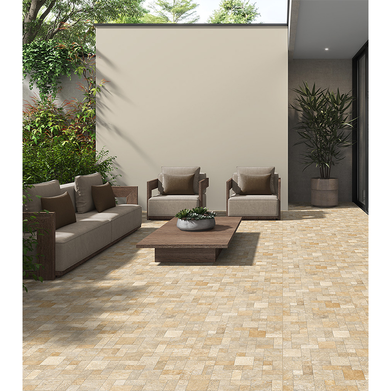 Cerámica 58x58cm Limestone Beige Antideslizante 