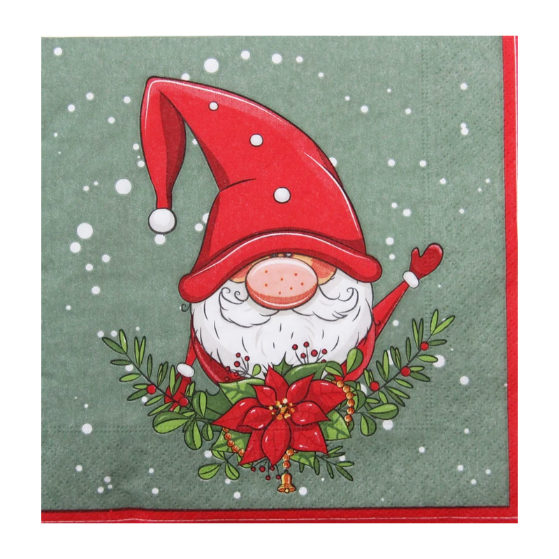 Servilleta Tomte 33x33cm