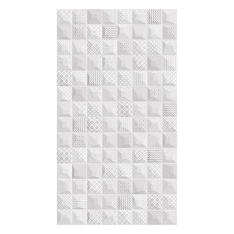 Cerámica Mosaic Grey Brillo 32x58cm