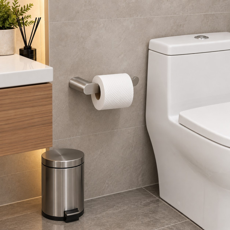 Papelera Leeds Inoxidable
