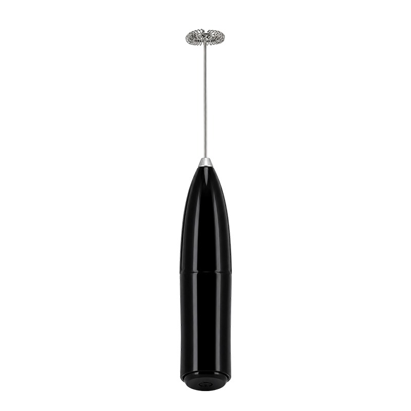 Espumador de Leche Portátil Negro