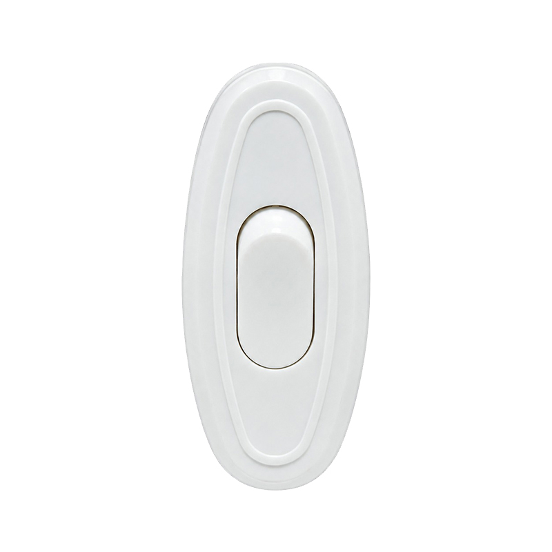Interruptor Colgante Oval Blanco 