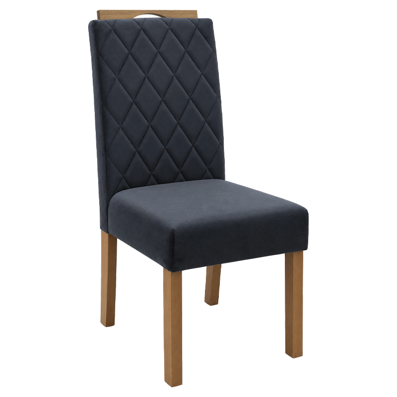 Silla Kramer Suede Titanio
