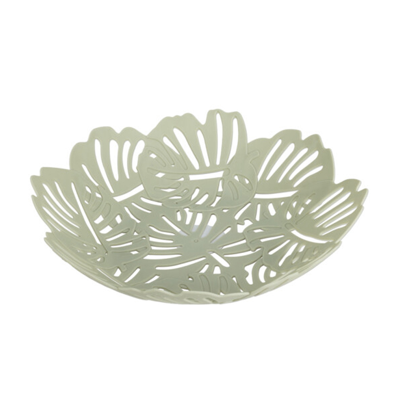 Frutero Leaves Verde 27x6cm