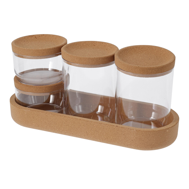 Organizador con Base de Corcho 5 Piezas 