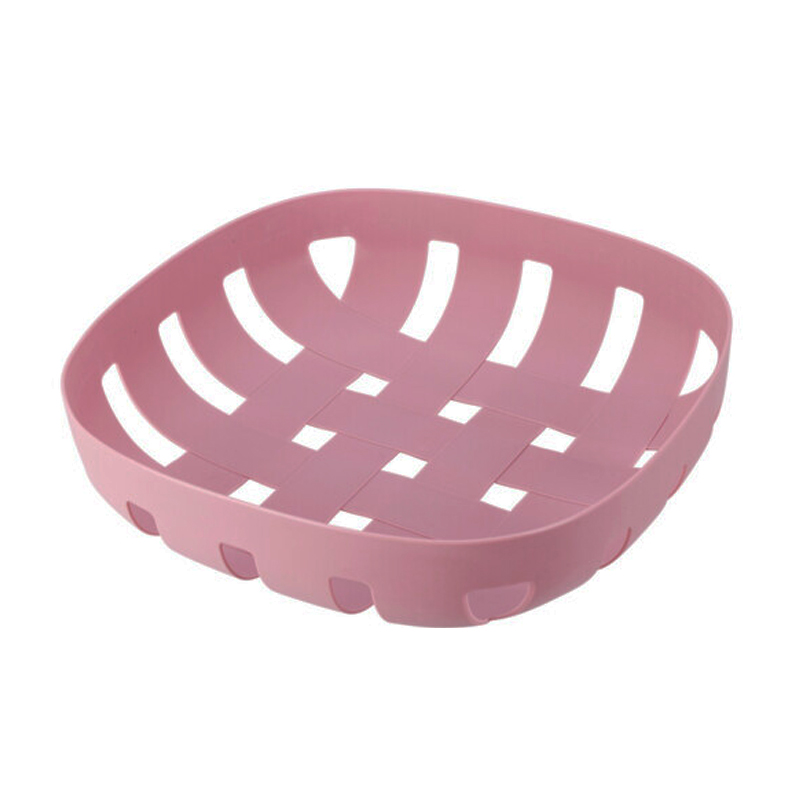 Frutero Basket Rosa 26X26X6.5cm