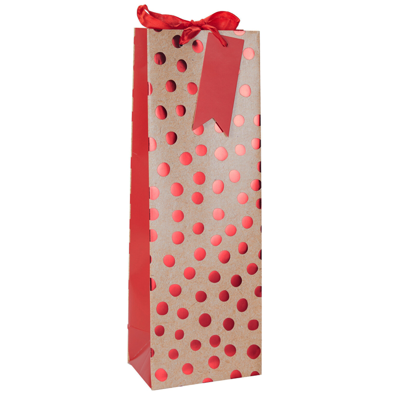 Funda de Regalo Dot para Botella 36X12X9cm 