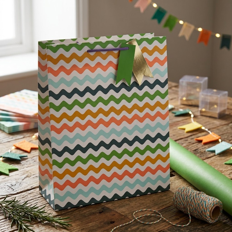 Funda de Regalo Geo 32X26X10cm 