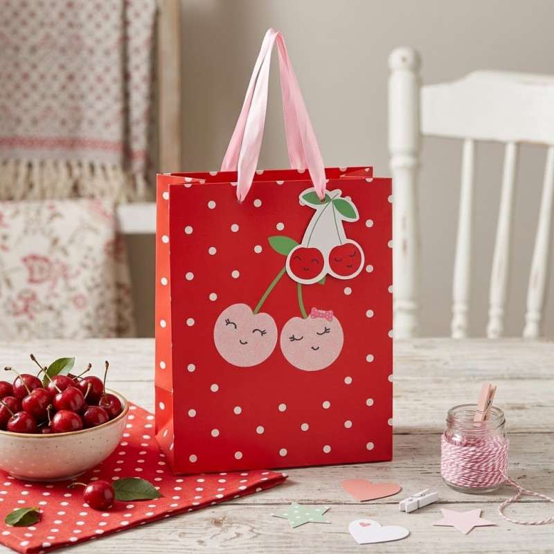 Funda de Regalo Cherry 23X18X10cm 