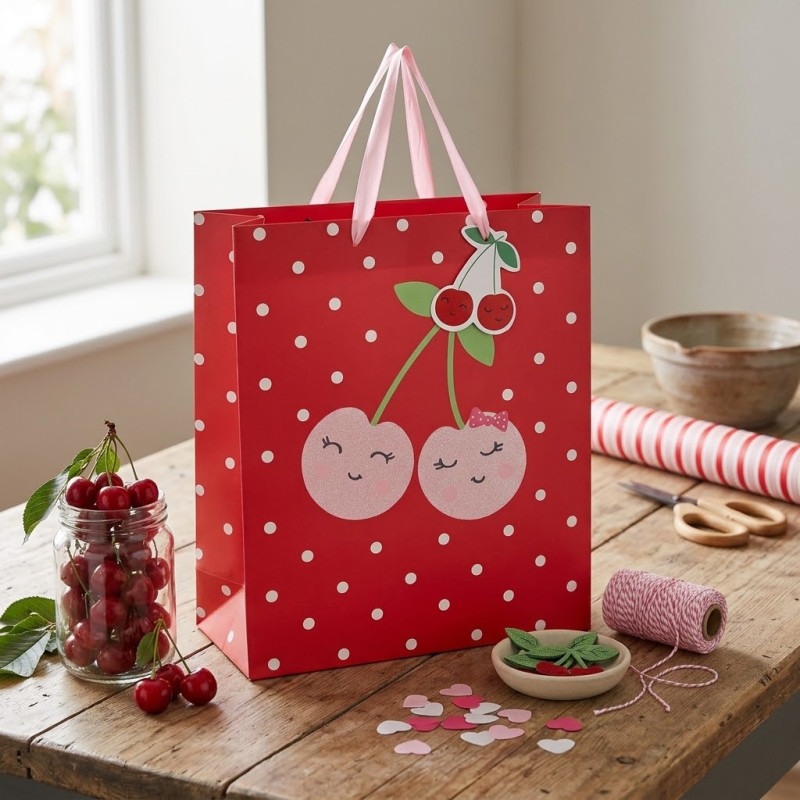 Funda de Regalo Cherry 32X26X10cm 