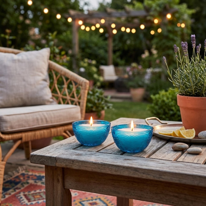 Vela de Citronella X2 Piezas 220G