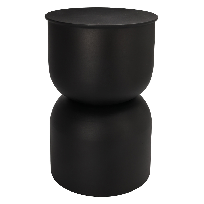 Mesa Auxiliar Diabolo 31x46cm Negra