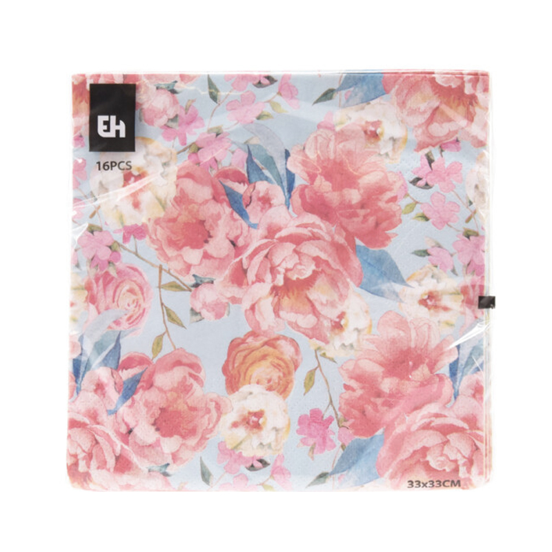 Servilleta Garden 33X33cm 16 Unidades Excellent Houseware 
