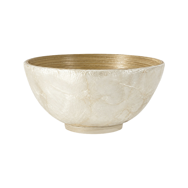 Bowl Nacar Blanco 12cm 