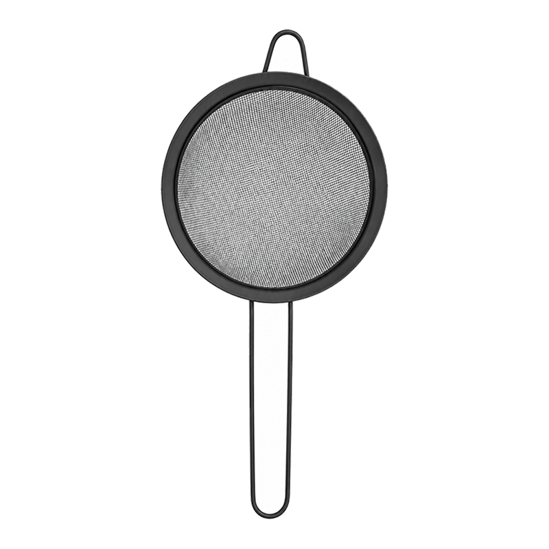 Colador Metalico Negro 14cm 