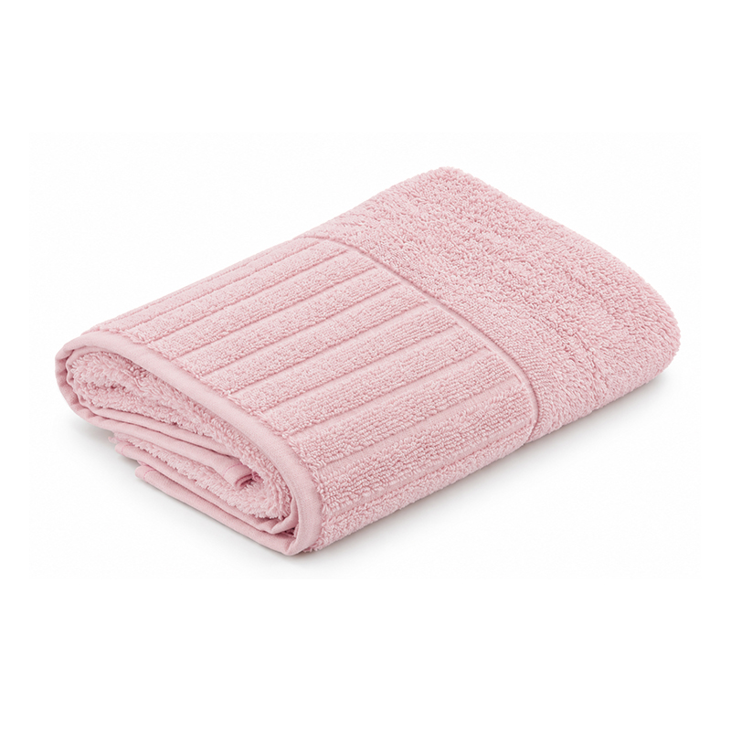 Toalla Velour Rosa 500gr 45x80cm